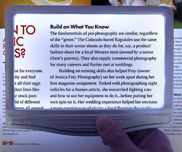 MagniPros Text Magnifier