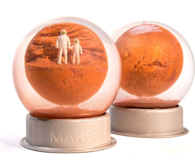 Mars Dust Globe