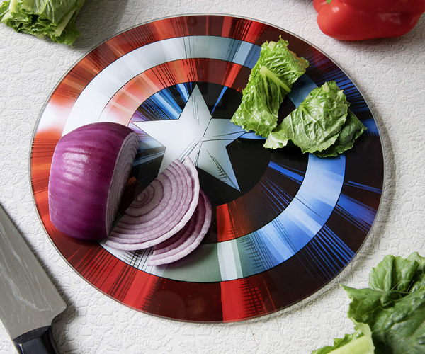 Marvel Avengers Captain America Shield Cutting Board