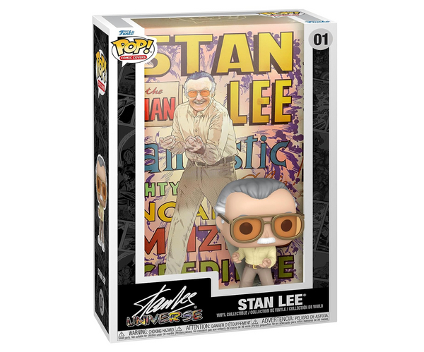 Marvel FUNKO Pop Comic Cover of Stan Lee
