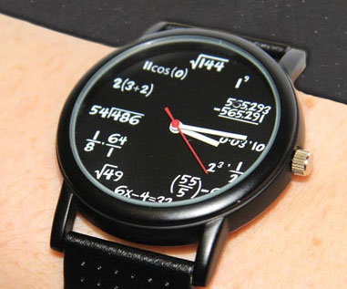 Math Equation Watch