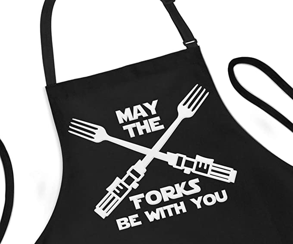 May the Forks Be With You Apron