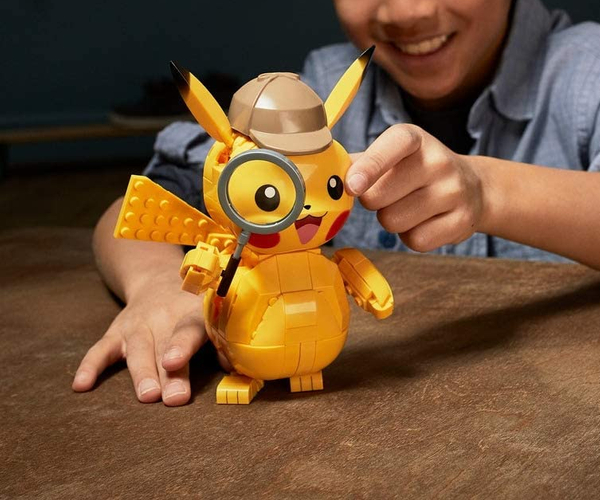 Mega Construx Buildable Detective Pikachu
