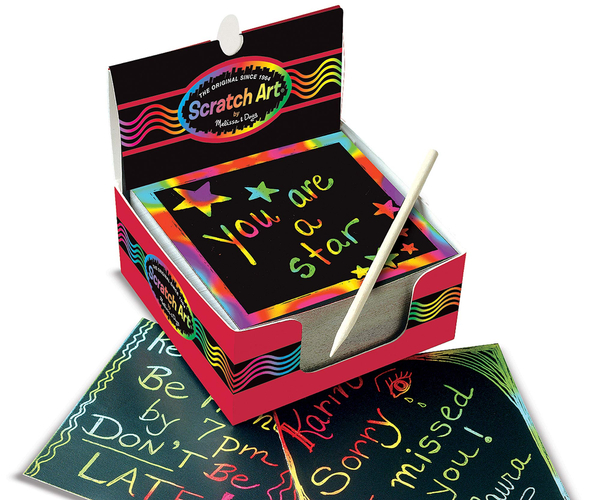 Melissa & Doug Scratch Off Note Art