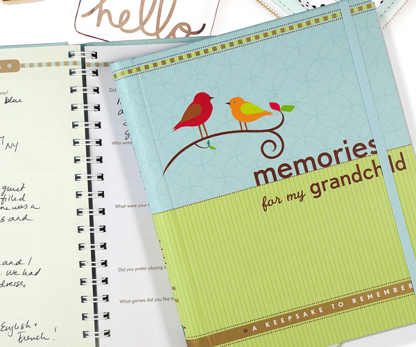 Memories for My Grandchild Keepsake Book