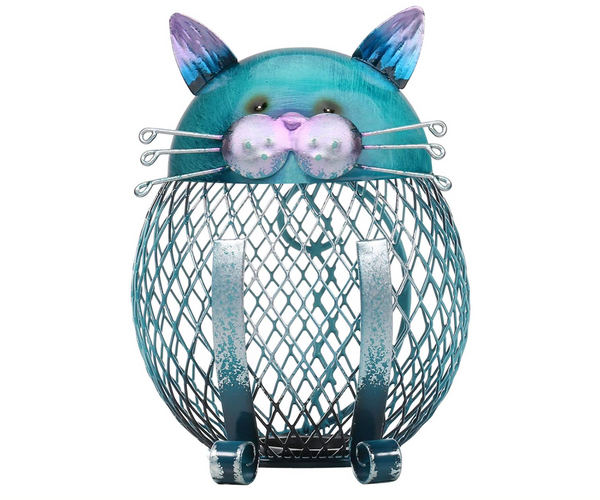 Metal Cat Piggy Bank