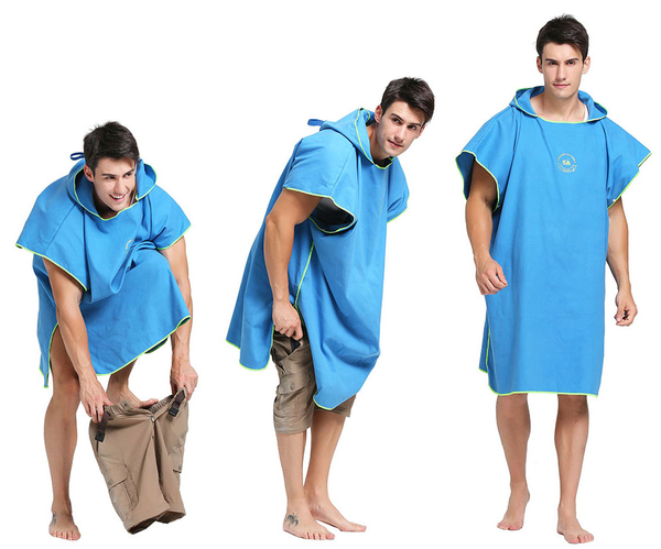 Microfiber Changing Towel Poncho