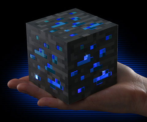 Minecraft Diamond Ore Block