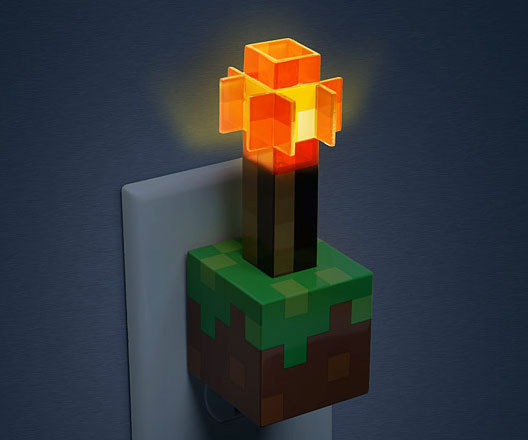 Minecraft Torch USB Wall Charger