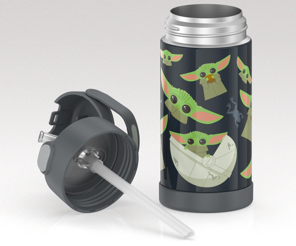 Mini Baby Yoda Water Bottle