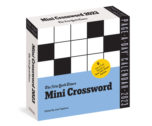 Mini Crossword Calendar