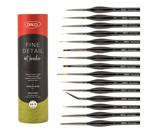 Miniature Detail Paintbrushes