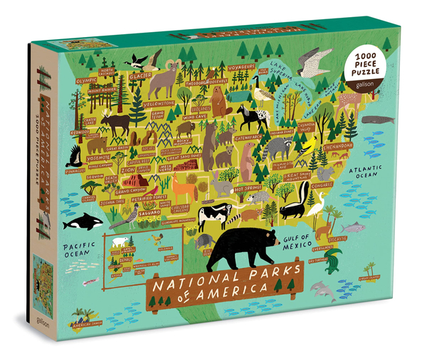 Modern National Parks of America Puzzle