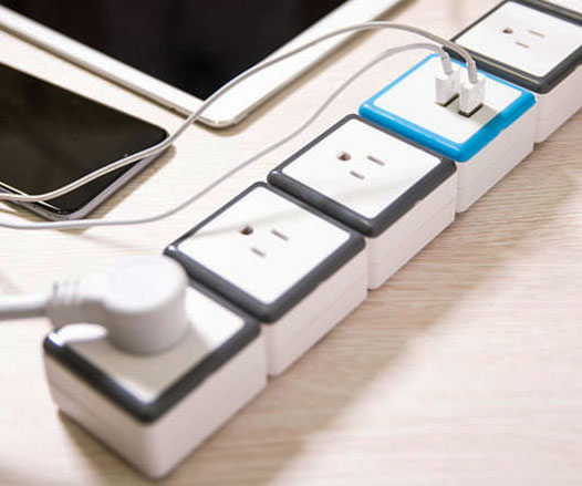 Modular Power Outlet Surge Protector