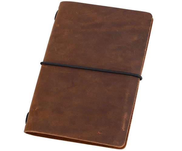 Moleskine Leather Travel Journal