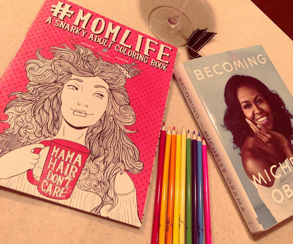 Mom Life Adult Coloring Book