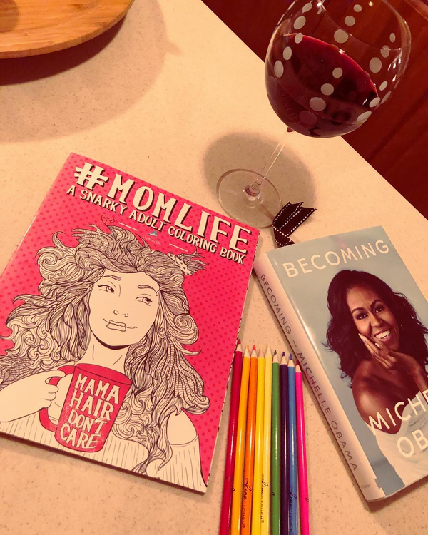 Mom Life Coloring Book