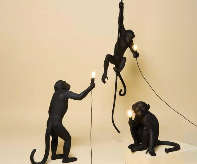 Monkey Lamps