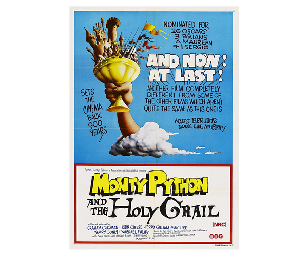 Monty Python and the Holy Grail Movie Poster Replica