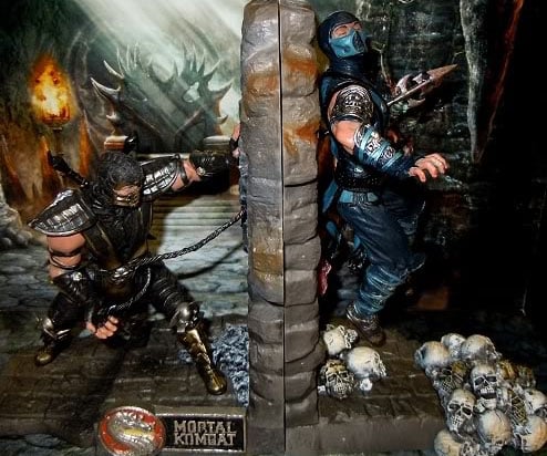 Mortal Kombat Bookends