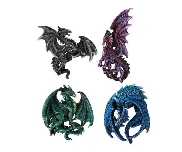 Multi-color Dragon Fridge Magnets
