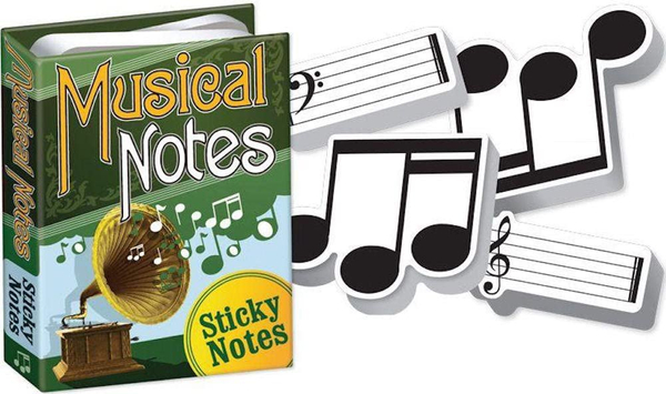 Musical Note Sticky Notes
