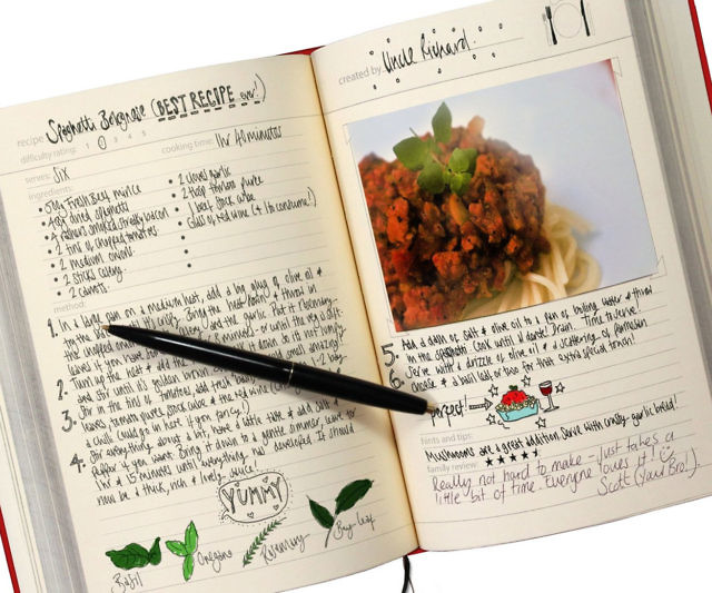My Family Recipe Cookbook