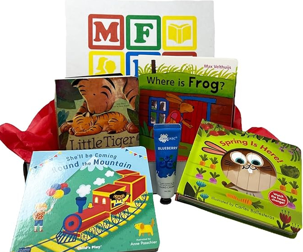My First Reading Club Subscription Box for 0-2 Year Olds