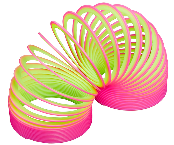 Neon Plastic Slinky