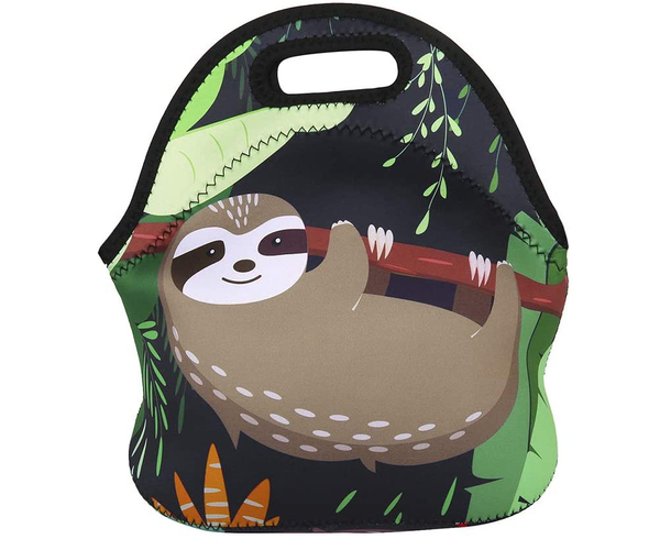 Neoprene Sloth Lunchbox