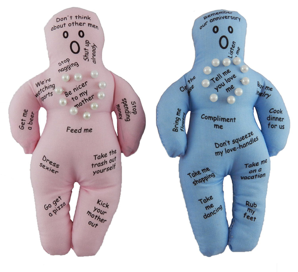 New Husband & Wife Voodoo Dolls