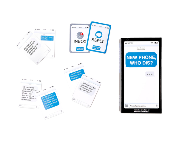 New Phone Who Dis Party Game