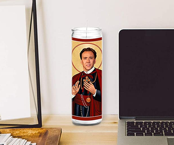 Nic Cage Prayer Candle