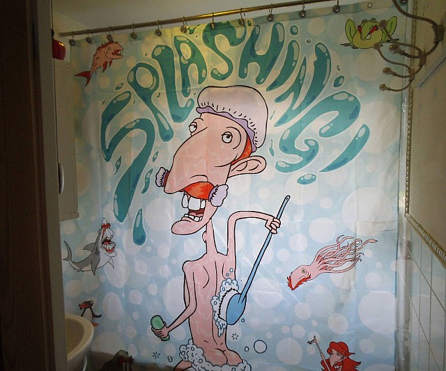 Nigel Thornberry Shower Curtain