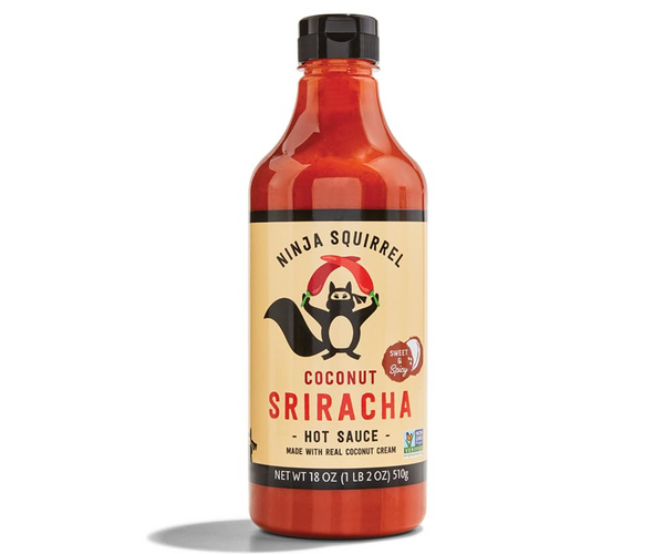 Ninja Squirrel Coconut Sriracha Sauce