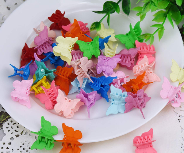 Nostalgic Butterfly Clips
