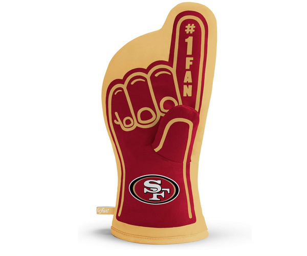 Number One 49ers Fan Oven Mitt