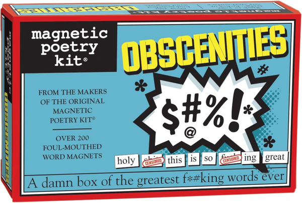 Obscenities Magnetic Poetry Kit