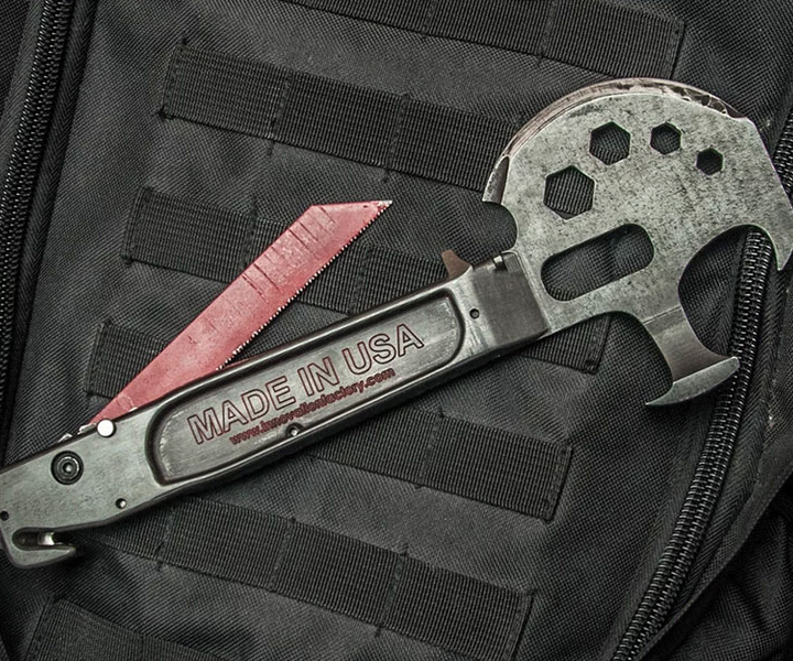Off Grid Survival Axe Multi-tool