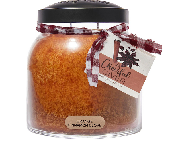 Orange Cinnamon Clove Candle