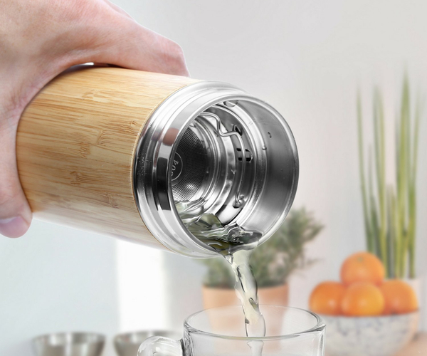 Original Bamboo Tumbler with Tea Infuser
