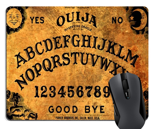Ouija Board Funny Mouse Pad