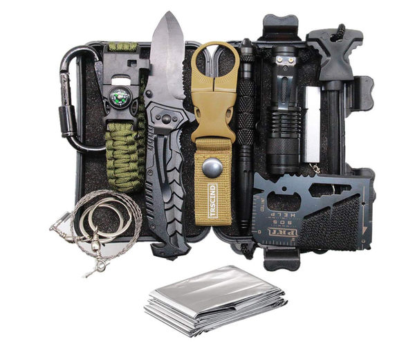 Outdoorsman Survival Gift Box