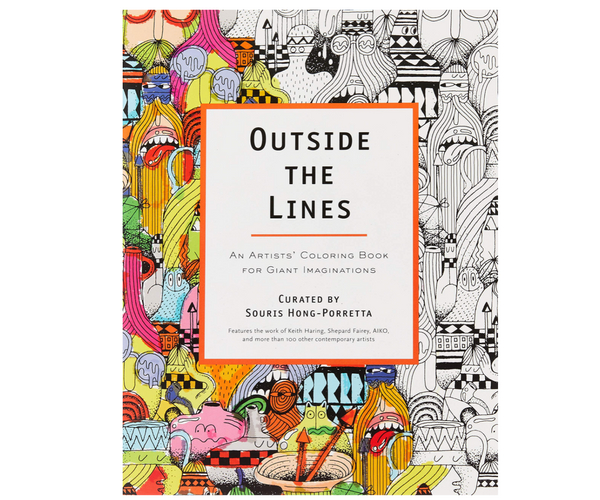 Outside the Lines: An Artists' Coloring Book for Giant Imaginations