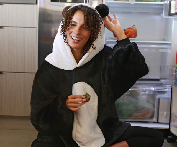 Oversize Panda Hoodie