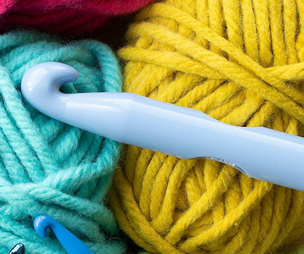 Oversized Plastic Crochet Hook