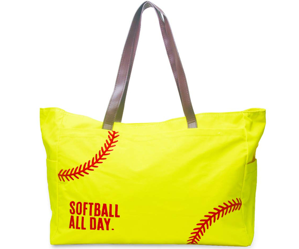 Oversized Softball Tote