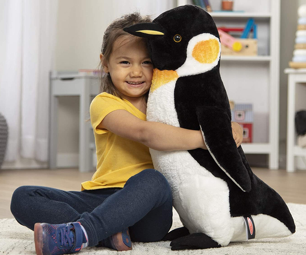 Oversized Stuffed Penguin