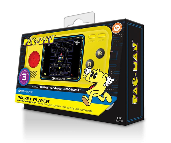 Pac-Man Handheld Game
