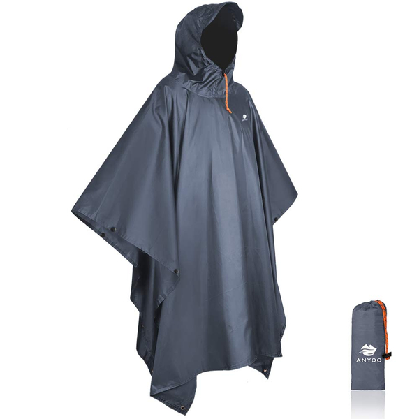 Packable Rain Poncho